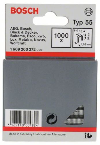 Bosch Sponka z ozkim hrbtnim delom tipa 55