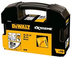 DeWALT Bimetalni komplet luknjačev - več materialov (10 kos) DT90358