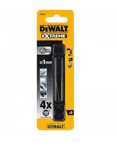 DEWALT Sveder za kovino HSS-E COBALT 1,0 x 34 mm (2 kosa) DT4958