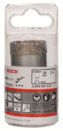 BOSCH Diamantni svedri za suho vrtanje Dry Speed Best for Ceramic 30 x 35 mm 2608587119