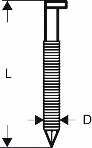 BOSCH SN34DK 90R 3,1 mm, 90 mm, brez premaza, z utori (2500 kosov) 2608200018