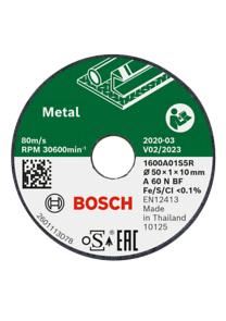 BOSCH Rezalna plošča Metal 50x1x10mm, 3 kosi 1600A01S5Y