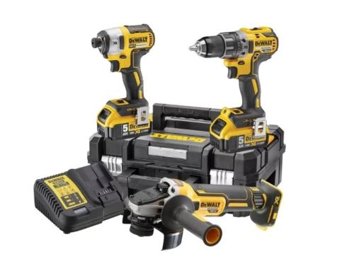 Dewalt Akumulatorsko orodje v kompletu (DCD796 +DCF887 + DCG405) DCK324T2