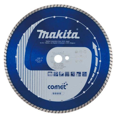 MAKITA diamantna rezalna plošča Comet Turbo 350x25,4 mm B-13057