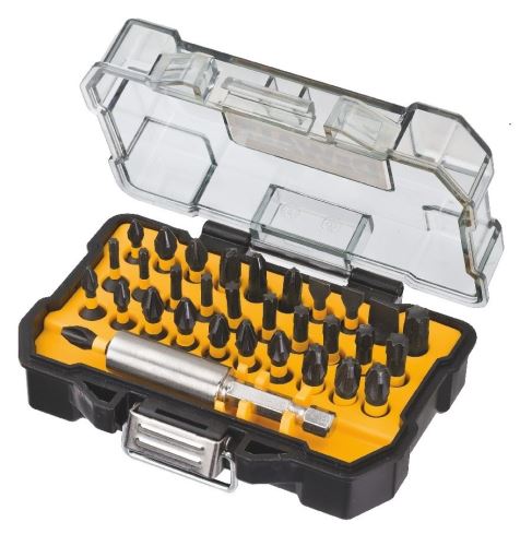 Komplet nastavkov DEWALT IMPACT TORSION vključno z magnetnim držalom (32 kosov) DT70523T