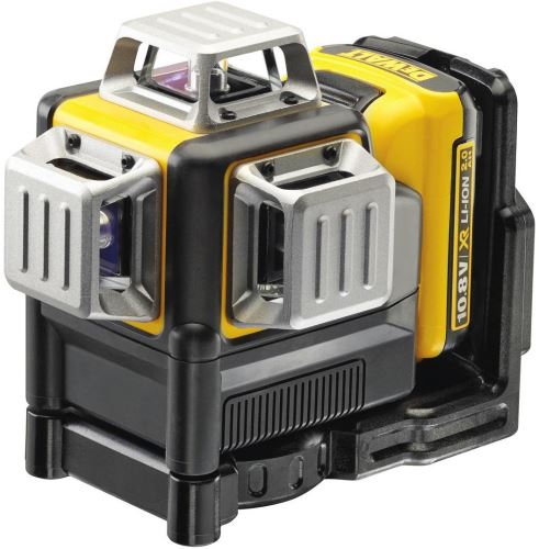 DeWALT Cross laser, 3 x 360° rdeči žarek DCE089D1R