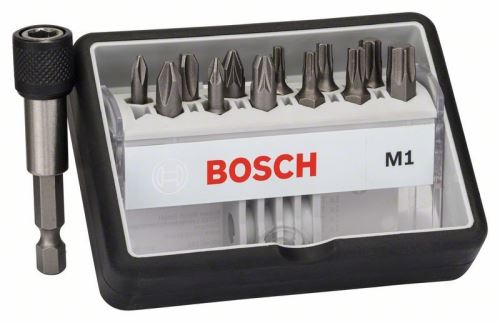 BOSCH (12+1) delni set vijačnih nastavkov Robust Line, M Extra-Hart 25 mm, (12+1) delni set 2607002563