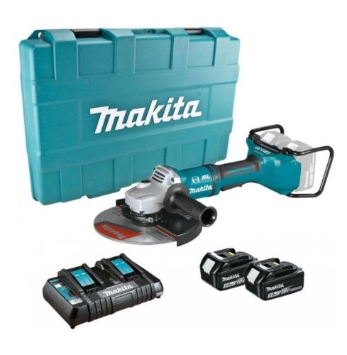 Makita Akumulatorski kotni brusilnik 230mm Li-ion LXT 2x18V/5.0Ah DGA900PT2