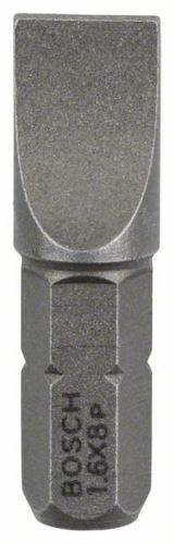 BOSCH nastavek ploščat 1,6x8,0 eh, 25mm, 3 kosi 2607001471