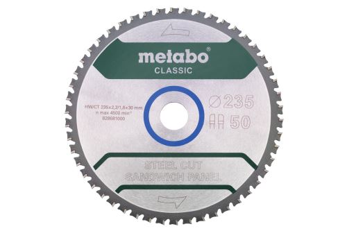 METABO Žagin list Classic 235 x 30 mm, 50 zob 628681000