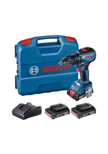 Bosch Akumulatorski vrtalni vijačnik Professional set GSR 18V-50 + 3x baterija 2,0 Ah + kovček 06019H5005