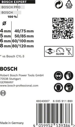 BOSCH EXPERT CYL-9 MultiConstruction 4/5/6/8 (4 kosi) 2608900645