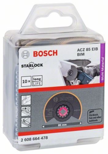 BOSCH RB Segmentni žagin list - 10 kosov ACZ 85 EIB 85 mm 2608664478