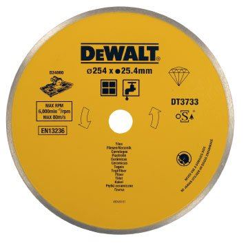 DeWALT DIA disk za keramične ploščice, 254 mm (za D24000) DT3733