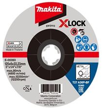 MAKITA jekleni brus X-Lock 125x6x22,23 mm E-00393