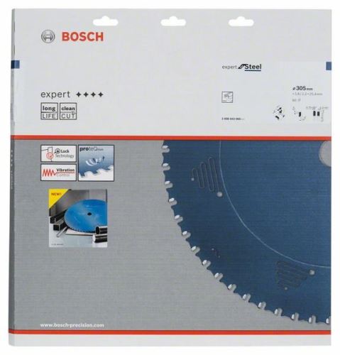 BOSCH List krožne žage Expert for Steel 305 x 25,4 x 2,6 mm, 60 2608643060