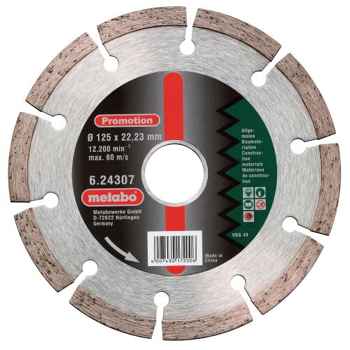 METABO Diamantna rezalna plošča 150x22,23 mm 624308000