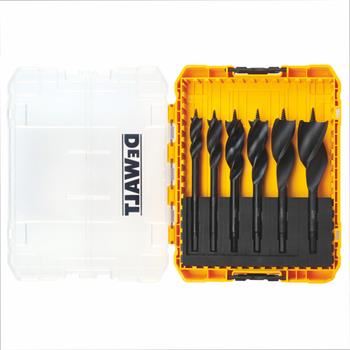 DEWALT Komplet svedrov za les s tremi utori 152 mm / 13, 16, 20, 22, 25, 32 mm / (6 kosov) DT90238