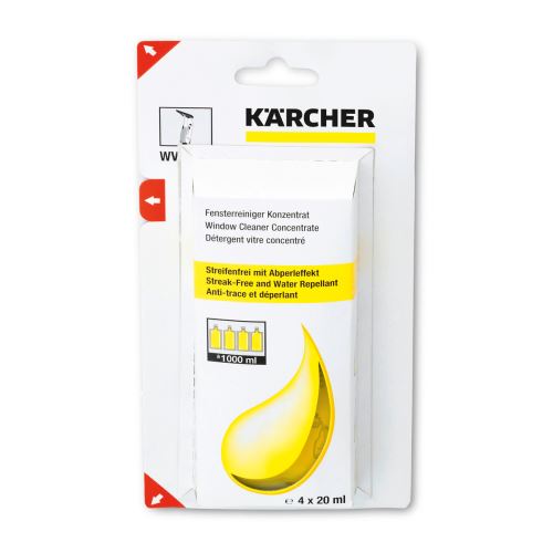 Kärcher čistilo za okna koncentrat RM 503, 4x20 ml 62953020