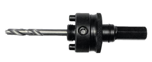 MAKITA adapter HEX steblo 11 mm za luknje od 32 mm (z navojem 5/8" 18UNF in zatiči, s hitrim zaklepom) P-35190