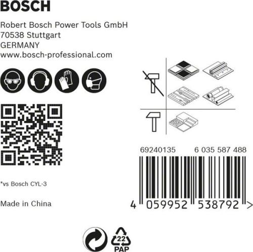 BOSCH EXPERT HEX-9 MultiConstruction 5/5/6/7/8mm (5 kosov) 2608900586