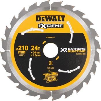 Žagin list DEWALT (idealen za FLEXVOLT žage), 210 x 30 mm, 24 zob DT99565