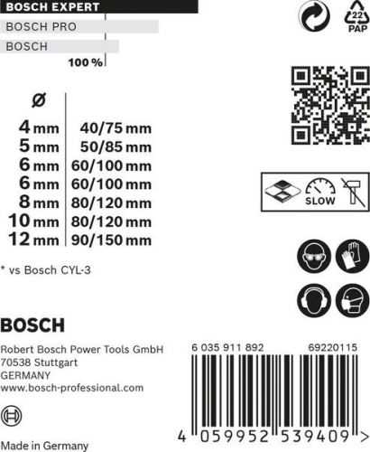 BOSCH EXPERT CYL-9 MultiConstruction 4/5/6/6/8/10/12 (7 kosov) 2608900647