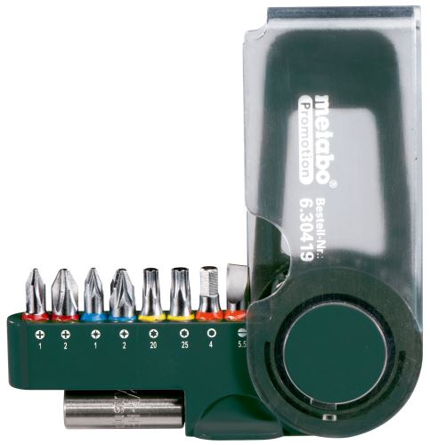 METABO Set nastavkov (9 kosov) 630419000