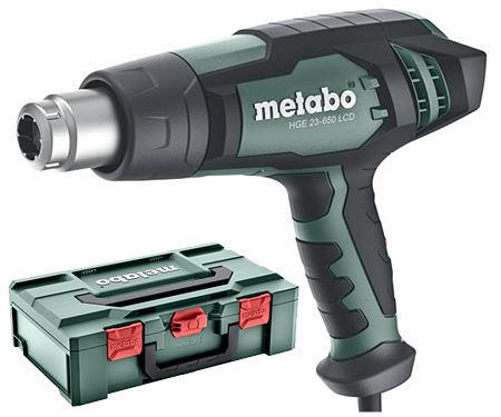 Metabo HGE 23-650 LCD toplotna pištola + Metabox 603065500