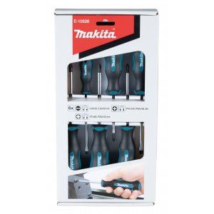 MAKITA set izvijačev 6 kosov (4 kosi SL+2 kosi PH+2 kosi PZ) E-10528