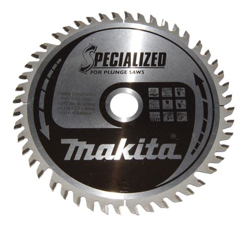 MAKITA žagin list za les SPECIALIZED 160x2,2x20 mm 48 zob za potopne žage B-32998