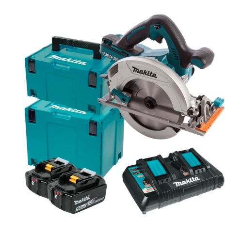 Makita Akumulatorska krožna žaga Li-ion LXT 2x18V/5,0Ah DHS710PT2J