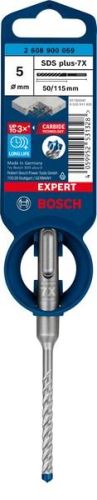 BOSCH EXPERT sveder SDS plus-7X, 5x50x115, 1 kos 2608900059