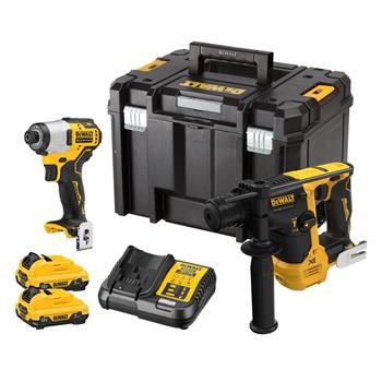 DeWALT 12V baterijski kompaktni komplet orodja, 2x baterija, TSTAK DCK2104L2T