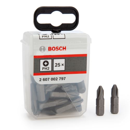 BOSCH Set nastavkov ExH PH2 25 mm, 25 kosov, Tic Tac 2607002797