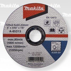 MAKITA jeklo za rezanje rezil 125x2,5x22,23 mm A-85313