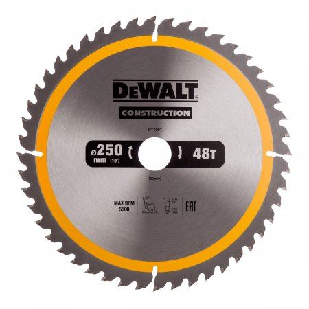 DEWALT Žagin list 250 x 30 mm, 48 zob DT1957