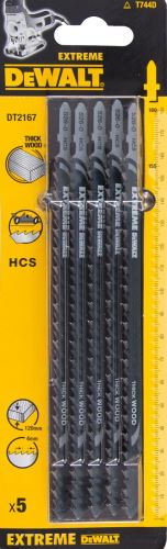 DEWALT Žagin list HCS za les, sekanci do 120 mm (5 kos) DT2167