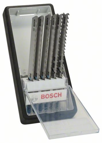 BOSCH 6-delni set žaginih listov Robust Line Metal Profile, s steblom TT 318 AF (2x); T 318 BF (2x); T 345 XF (2x) 2607010573