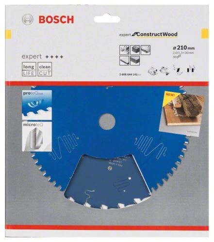 BOSCH žagin list Expert for Construct Wood 210 x 30 x 2,0 mm, 30 2608644141