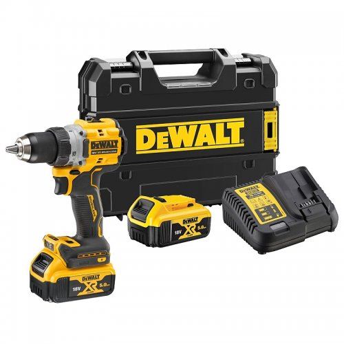 DEWALT Akumulatorski vrtalnik 18V 2x5,0Ah DCD800P2T