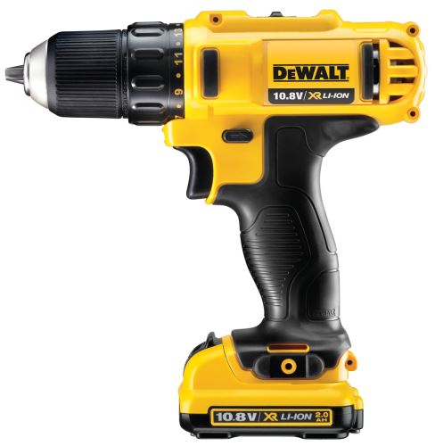 DEWALT Akumulatorski vrtalni vijačnik 10,8 V CS Li-Ion XR 2x2,0 Ah DCD710D2