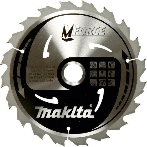 MAKITA žagin list za les MFORCE 190x2x30mm 24Z B-32041