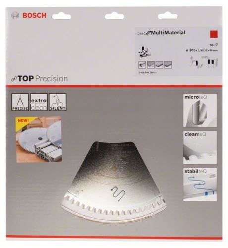 BOSCH List krožne žage Top Precision Best for Multi Material 305 x 30 x 2,3 mm, 96 2608642099