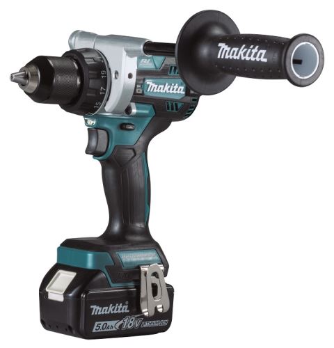 MAKITA akumulatorski vijačnik Li-ion LXT 18V 5,0 Ah, Makpac DDF486RTJ