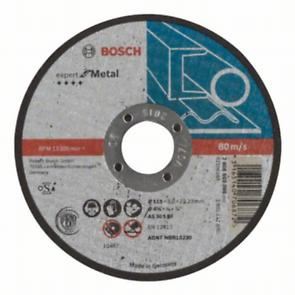 BOSCH Rezalna plošča ravna Expert for Metal AS 30 S BF, 115 mm, 3,0 mm 2608603395