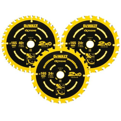 DEWALT žagin list EXTREME 2nd Fix 3 Pack DT10397 DT10397