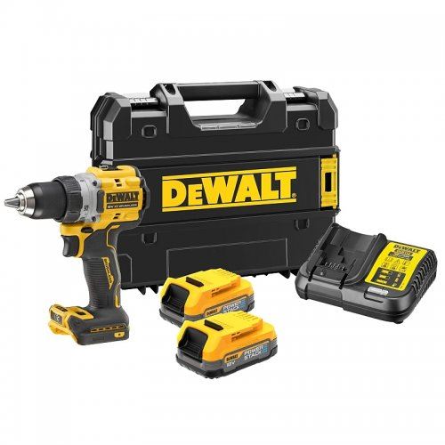 DeWalt Akumulatorski vrtalnik 18V 2x1,7Ah DEWALT POWERSTACK DCD800E2T