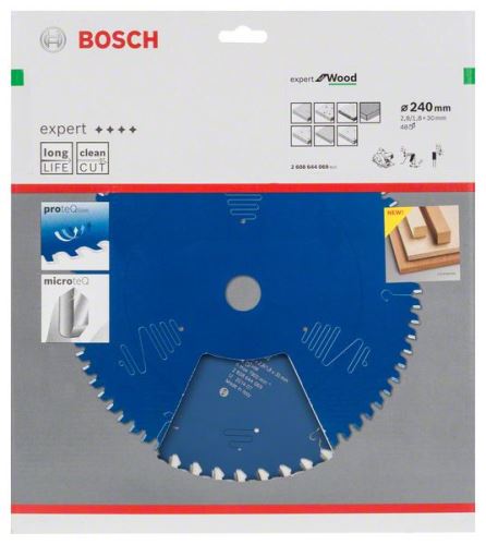 BOSCH žagin list Expert for Wood 240 x 30 x 2,8 mm, 48 2608644069