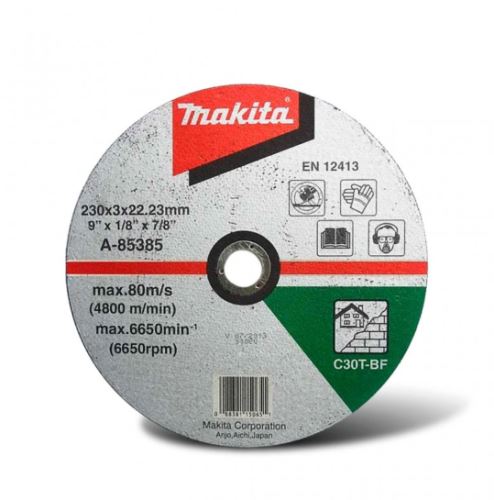 MAKITA disk rezalni kamen 230x3x22 mm A-85385